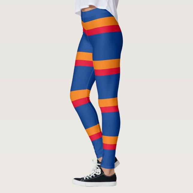 Armenische Flagge Leggings (Links)