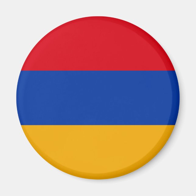armenische Flagge Magnet (Vorne)