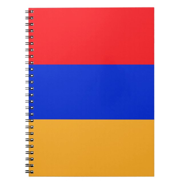 Armenische Flagge Notizblock (Vorderseite)