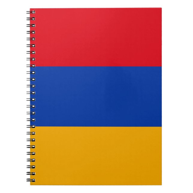 armenische Flagge Notizblock (Vorderseite)