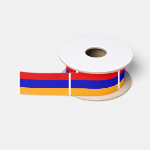 Armenische Flagge Satinband