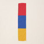 armenische Flagge Schal<br><div class="desc">Patriotische Flagge Armeniens. Großartige Geschenkideen mit armenischer Fahne, phantastische armenische Souvenirs und andere großartige Waren mit armenischer Fahne.</div>