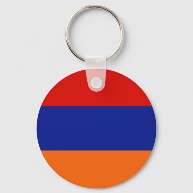 armenische Flagge Schlüsselanhänger (Vorderseite)