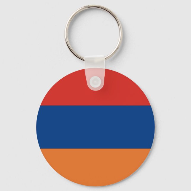 armenische Flagge Schlüsselanhänger (Vorderseite)