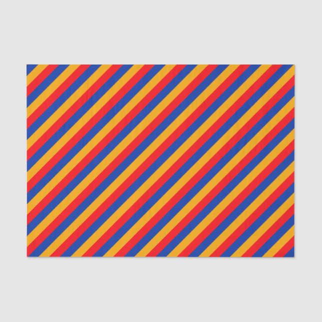 armenische Flagge Seidenpapier (Vorderseite)