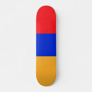 Armenische Flagge Skateboard