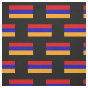Armenische Flagge Stoff