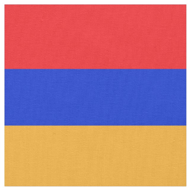 Armenische Flagge Stoff (Nahaufnahme)
