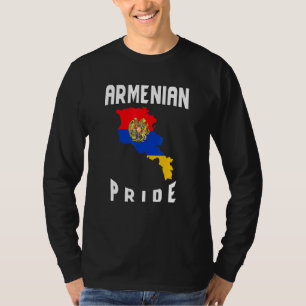 Armenische Flagge stolz Armenisch T-Shirt