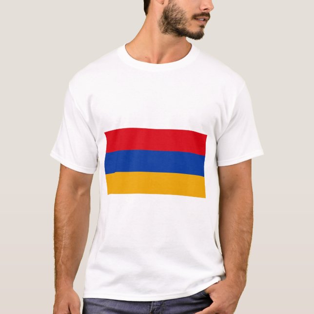 armenische Flagge T-Shirt (Vorderseite)