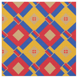 Armenische Flagge und trendy Fabric Mode Stoff