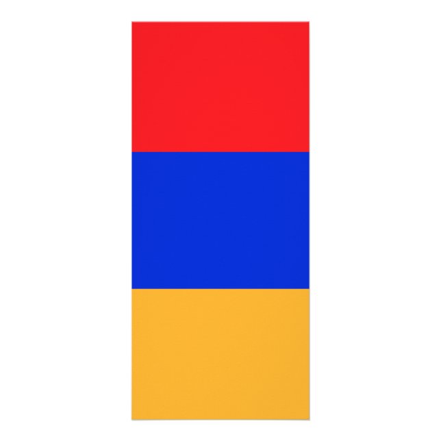 Armenische Flagge Werbekarte (Vorne)