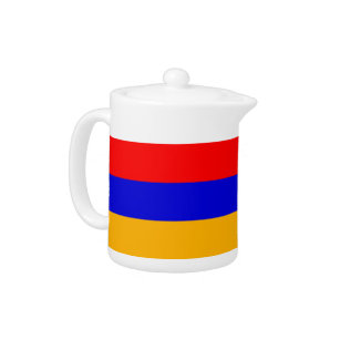 Armenische Flaggen-Teekanne