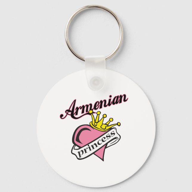 Armenische Prinzessin Schlüsselanhänger (Vorderseite)