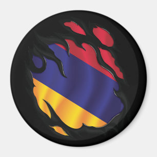 Armenische Rippfahne Magnet