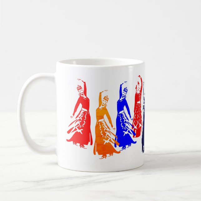 Armenische Tänzer-Tasse Kaffeetasse (Links)