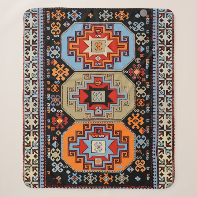 Armenische Traditionelle Kunst Kleine Sherpa Blank Sherpadecke (Vorderseite)