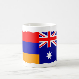 Armenische und australische Tasse