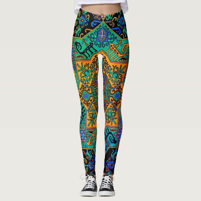Armenische Volkskunst Leggings (Vorderseite)