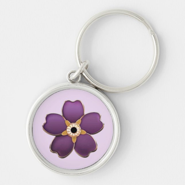 Armenischer Blume Schlüsselanhänger (Vorne)