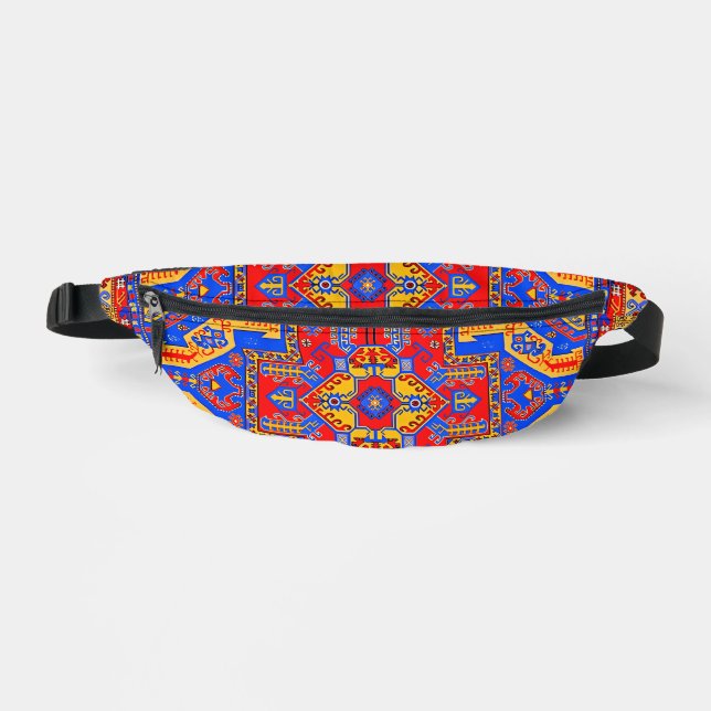 Armenischer Folkloredruckbeutel Bauchtasche (Vorderseite)