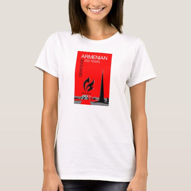 Armenischer Genozid - 100 Jahre T-Shirt (Vorderseite)