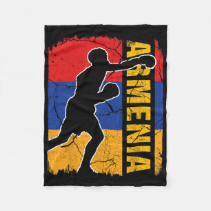 Armenisches Boxteam Armenische Flag Boxhandschuhe Fleecedecke