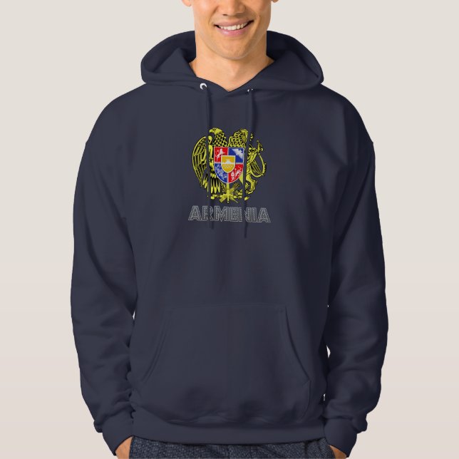 Armenisches Emblem Hoodie (Vorderseite)