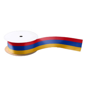 Armenisches Flaggenband Satinband