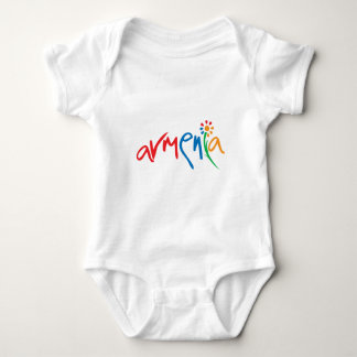 Armenisches offizielles Logo Baby Strampler