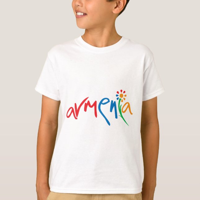 Armenisches offizielles Logo T-Shirt (Vorderseite)