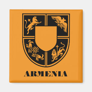 Armenisches Staatswappen Zeitgenössische Kunst Magnet