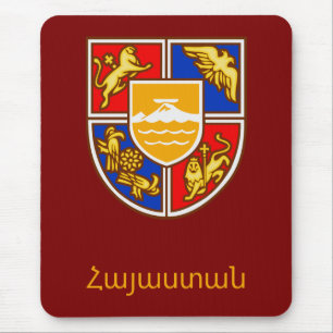 Armenisches Wappen Erbe & Symbole Mousepad