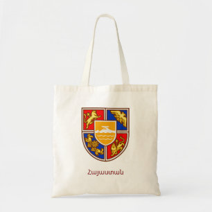 Armenisches Wappen Erbe & Symbole Tragetasche