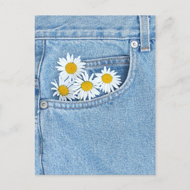 Armer Strauß Postkarte (Vorderseite)