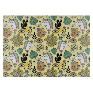 Armes Einhorn Schneidebrett