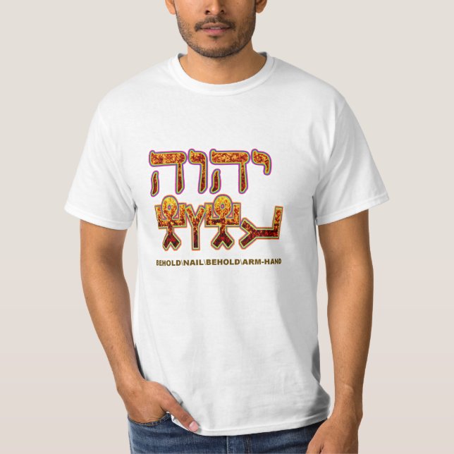 Armhand/erblicken,/Nagel/erblicken T-Shirt (Vorderseite)