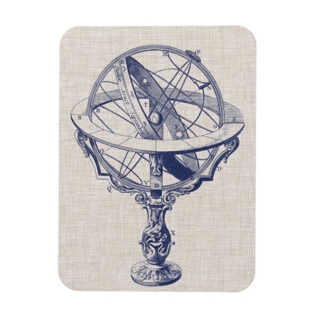 Armillary Sphere Magnet (Vertikal)
