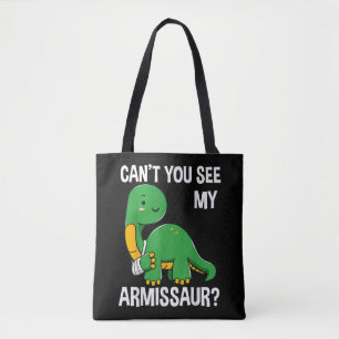 Armissaur Gebrochene Knochen Arm Verletzung Dinosa Tasche