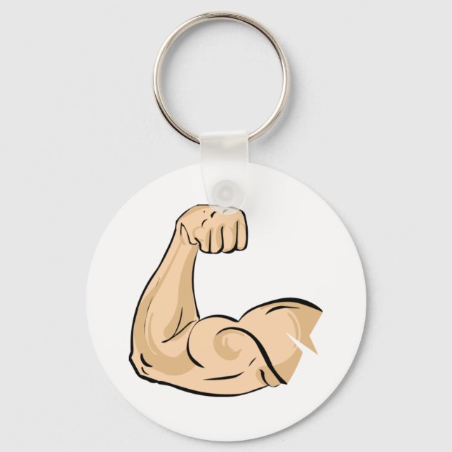 Armmuskulatur Schlüsselanhänger (Vorderseite)