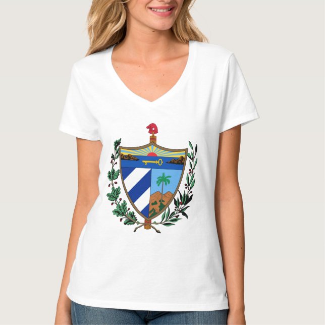 Armoiries cubaines T-shirt (Devant)
