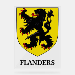 Armoiries de Flandre Lion Héraldique