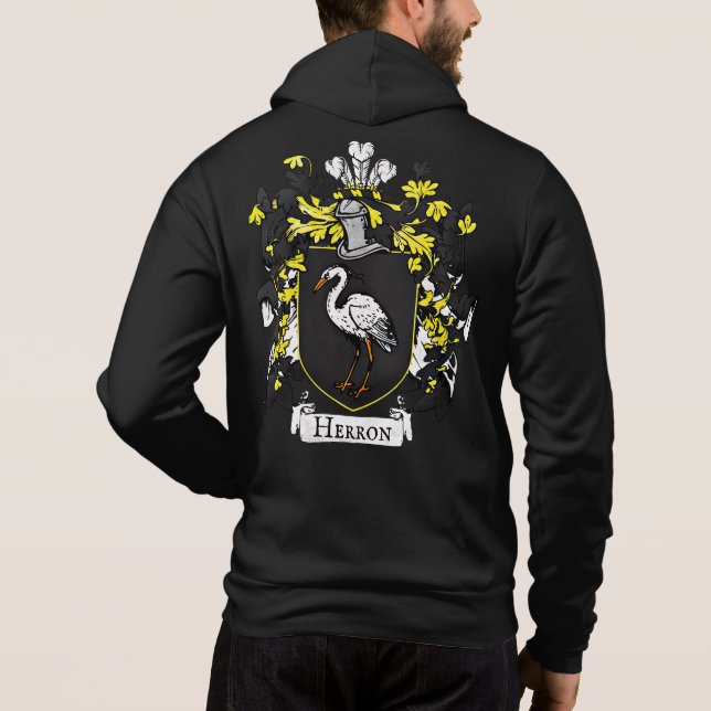 Armoiries de Herron Sweat - shirt à capuche (Dos)