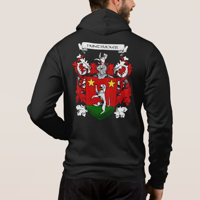Armoiries de Huntsucker Sweat - shirt à capuche ma (Dos)