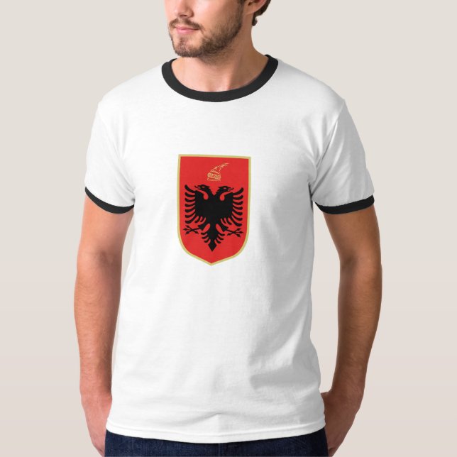 Armoiries de l'Albanie T-shirt (Devant)