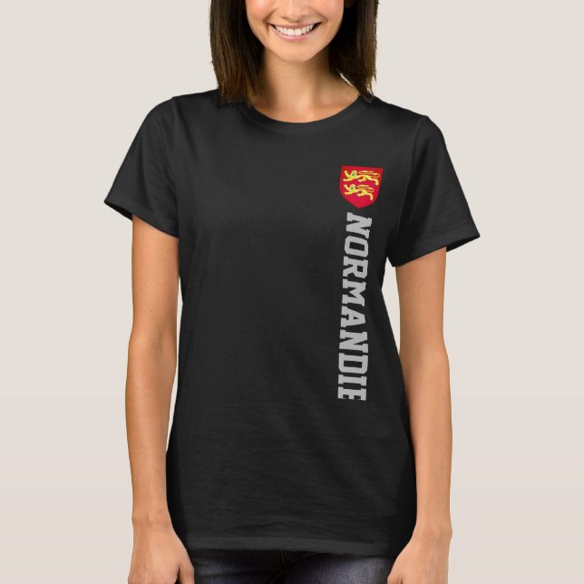 Armoiries de Normandie - T-shirt FRANCE (Devant)