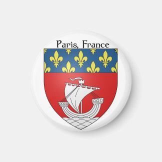 Armoiries de Paris, France Magnet