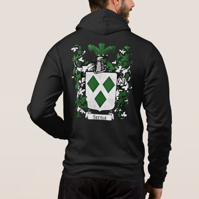 Armoiries de Settle Sweat - shirt à capuche mascul (Dos)
