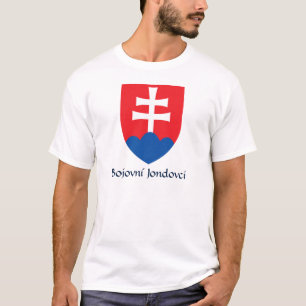 Armoiries de Slovaquie Bojovní Jondovci T-Shirt