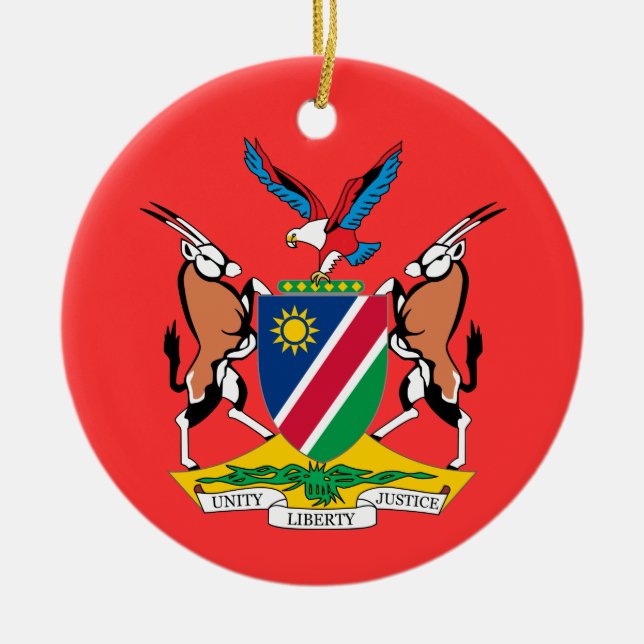 Armoiries du KENYA Arbre de Noël Ornements (Devant)